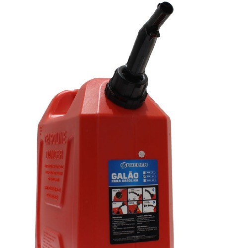 Gal�o para transfer�ncia de gasolina antigotejante 10L - 10497