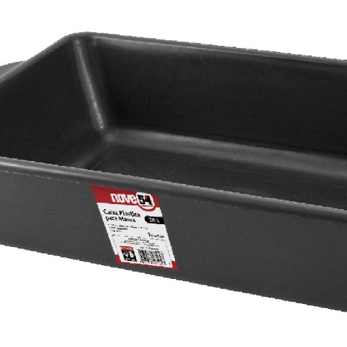 Caixa pl�stica retangular para massa 20 litros