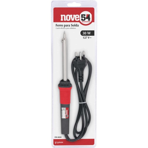 Ferro para solda 100 Watts com ponta c�nica - FSN 0100  220V