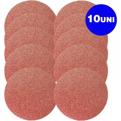 Disco de lixa com velcro 115 mm com 10 pe�as - 738159
