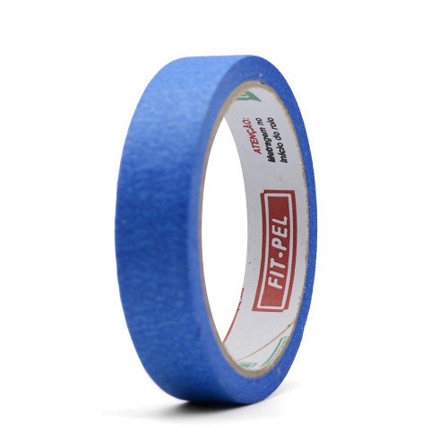Fita crepe adesiva colorida 18 mm x 30 metros com 6 pe�as - 10401704