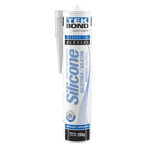 Silicone ac�tico para uso geral 256 gramas
