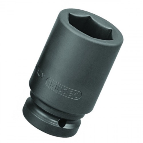 Soquete sextavado longo de impacto 32 mm com encaixe de 1