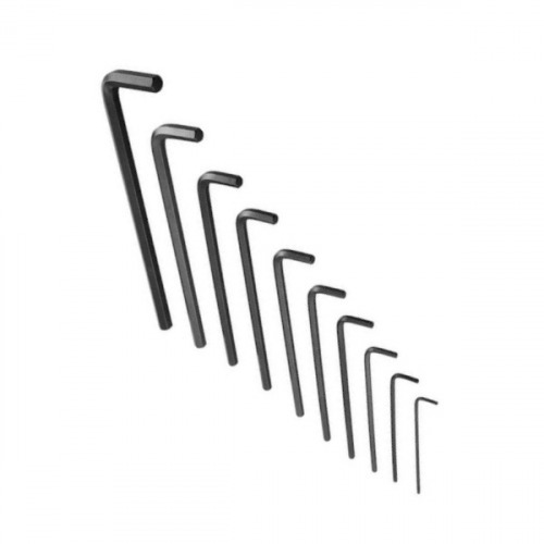 Jogo de chave allen longa 2 a 10 mm com 10 pe�as - 42L-100M