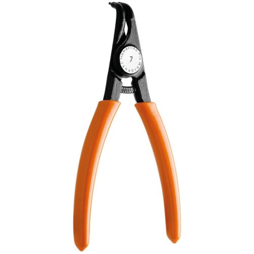 Alicate bico curvo para anéis externos 7 Alicate bico curvo para anéis externos 7