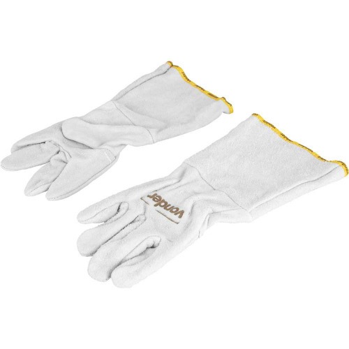 Luva de raspa de couro petroleira com reforço Luva de raspa de couro petroleira com reforço