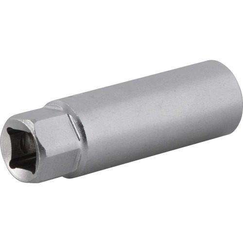 Soquete estriado para vela de igni��o 14 mm encaixe 3/8