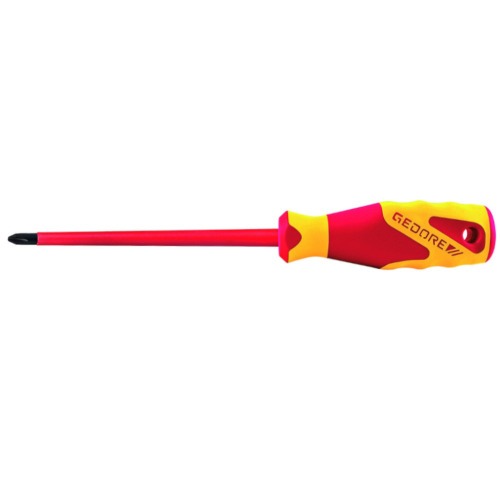 Chave de fenda isolada 2,5 mm aço molibdênio-vanádio-plus - VDE 2170 Chave de fenda isolada 2,5 mm aço molibdênio-vanádio-plus - VDE 2170