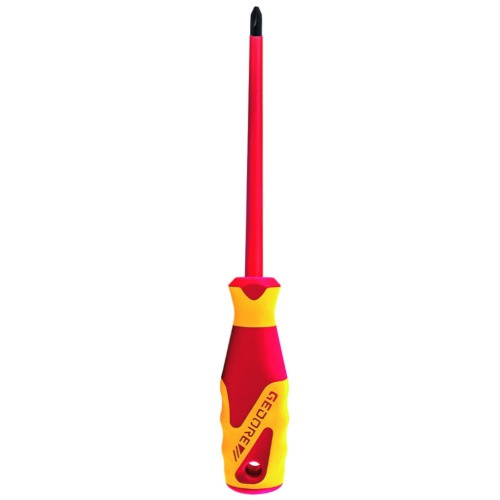 Chave de fenda isolada 2,5 mm aço molibdênio-vanádio-plus - VDE 2170 Chave de fenda isolada 2,5 mm aço molibdênio-vanádio-plus - VDE 2170