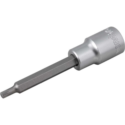 Soquete multidentado longo encaixe 1/2
