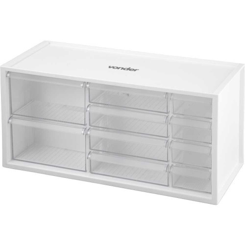 Organizador pl�stico com 10 gavetas - OPV 0378
