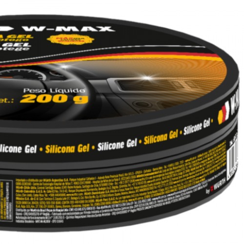 Silicone em gel para automotivo 200g - W-Max