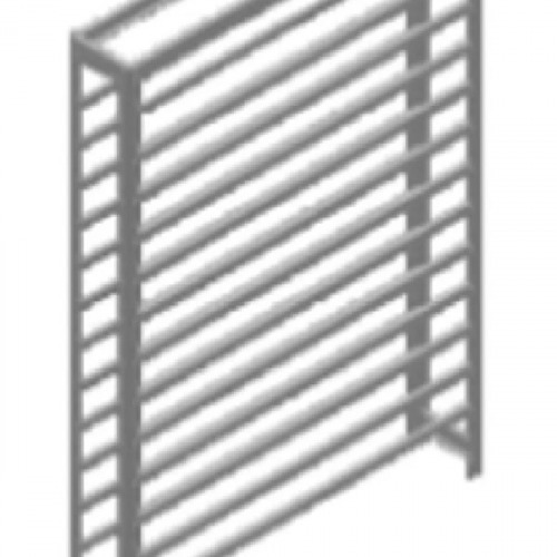 Estante met�lica para 108 gavetas n� 3 - EM108/3