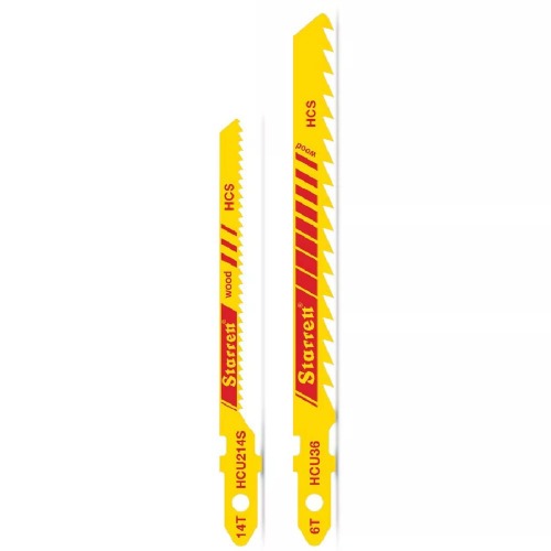 L�mina serra tico tico 75 mm 6 dentes para madeira 2 pe�as - HCU36T-2