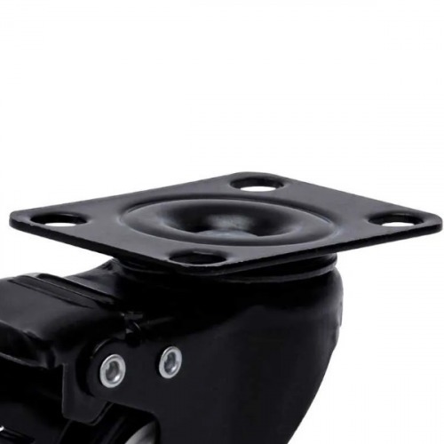 Rod�zio girat�rio com freio de polipropileno 1.5/8