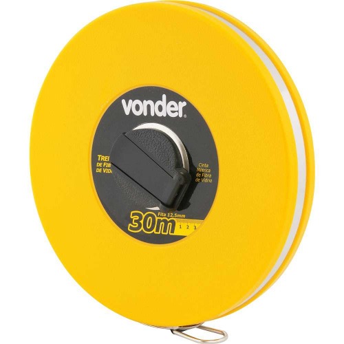 Trena de fibra de vidro 30M com caixa fechada
