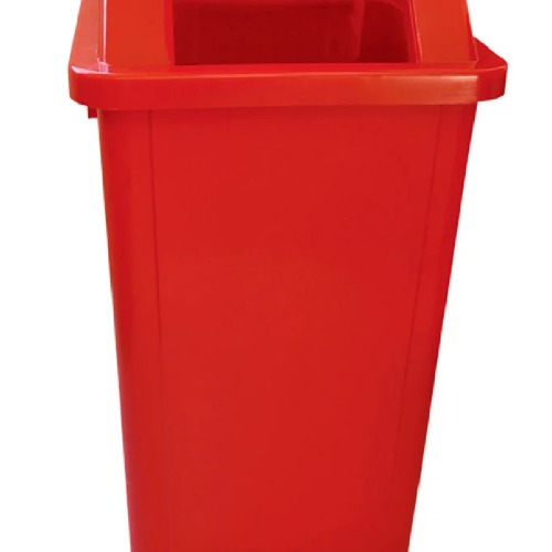 Cesto coletor de lixo 60L tampa basculante Sem adesivo - CV61VM