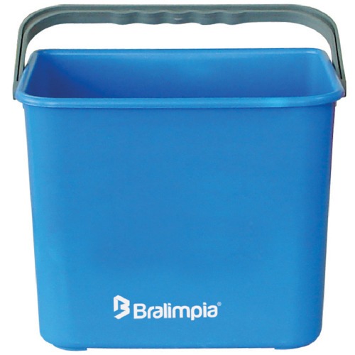 Balde plástico 4 litros com alça azul - BA04AZ Balde plástico 4 litros com alça azul - BA04AZ