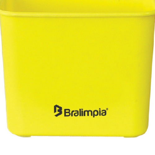 Balde pl�stico 4 litros com al�a amarelo - BA04AM