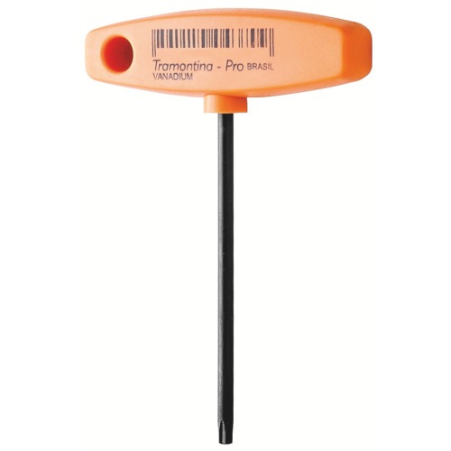 Chave hexalobular T15 x 100 mm cabo T a�o cromo van�dio