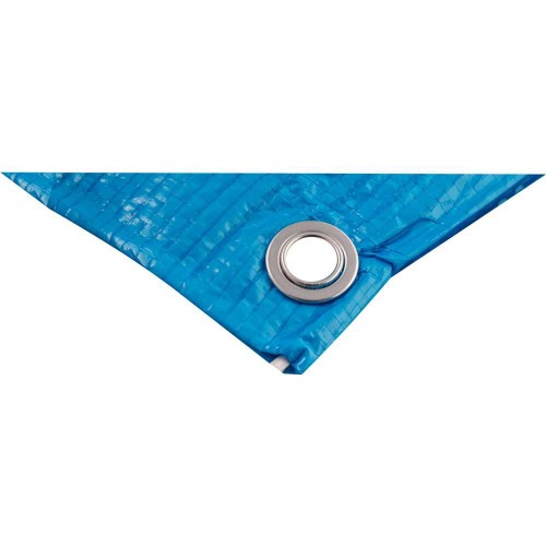 Lona de polietileno 7 x 4 m 100 micra azul