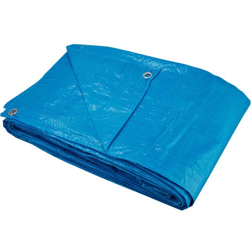 Lona de polietileno 8 x 4 m 100 micra azul