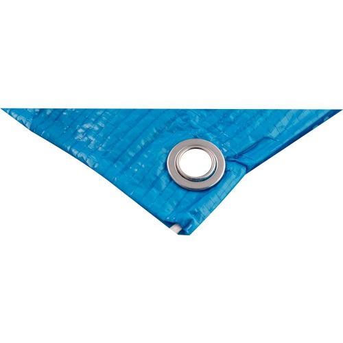 Lona de polietileno 6 x 3 m 100 micra azul
