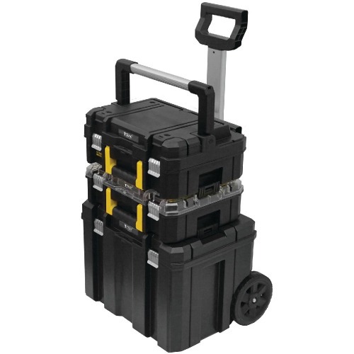 Caixa pl�stica para ferramentas torre 3 m�dulos com rodas Fatmax - Pro-Stack