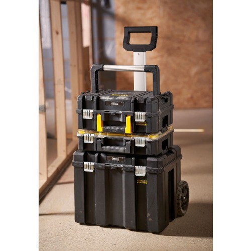 Caixa pl�stica para ferramentas torre 3 m�dulos com rodas Fatmax - Pro-Stack