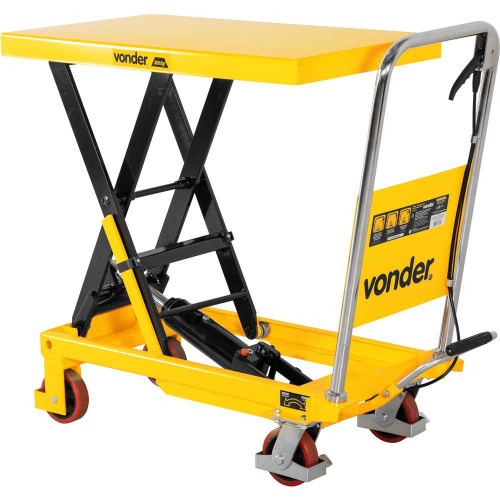 Mesa hidráulica pantográfica capacidade 300 kg com roda de PU - MPP 300 Mesa hidráulica pantográfica capacidade 300 kg com roda de PU - MPP 300