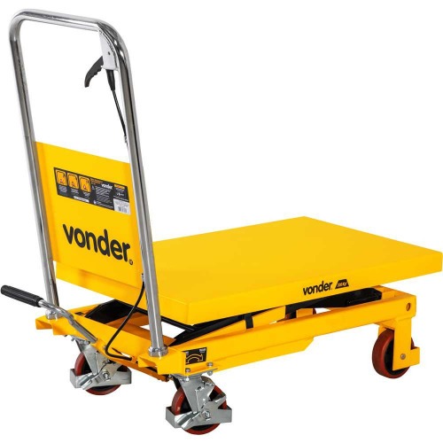 Mesa hidráulica pantográfica capacidade 300 kg com roda de PU - MPP 300 Mesa hidráulica pantográfica capacidade 300 kg com roda de PU - MPP 300