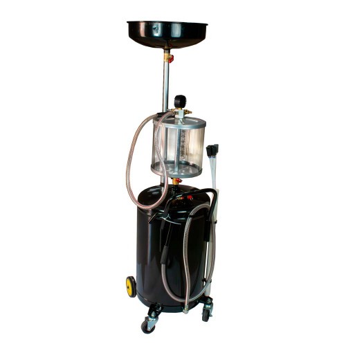 Coletor de �leo a v�cuo 80 litros com carrinho