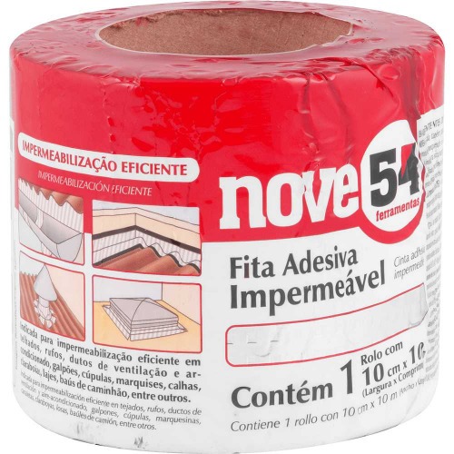 Fita adesiva imperme�vel 10 cm x 10 m