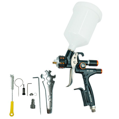 Pistola de pintura HVLP tipo gravidade com bico 1.3 mm - SGT-3820