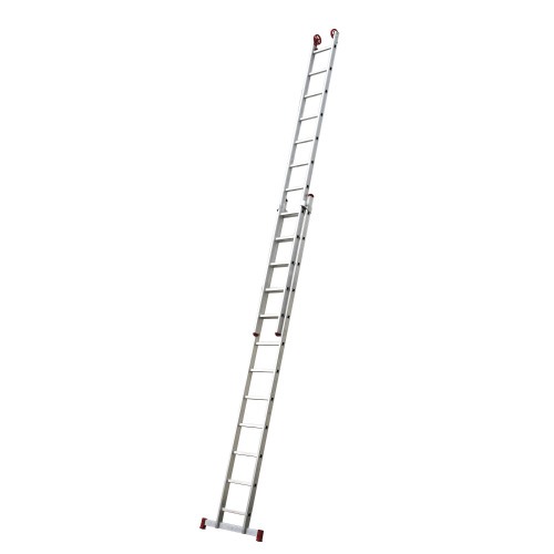 Escada de alum�nio extens�vel 3,52 x 5,98 m 2 x 12 degraus - ESC0621