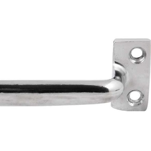 Puxador tipo al�a em a�o carbono niquelado 102 mm