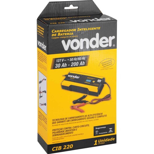 Carregador inteligente de bateria 6/12V - CIB 0220  220V