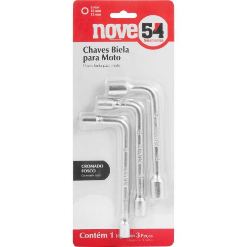 Jogo de chave biela para moto com 3 pe�as