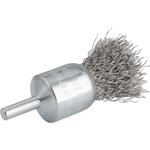 Escova de aço tipo pincel ondulada 25 mm Escova de aço tipo pincel ondulada 25 mm