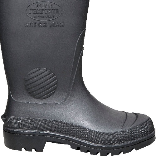 Bota em PVC preta cano extralongo - Supermax CELSF 503