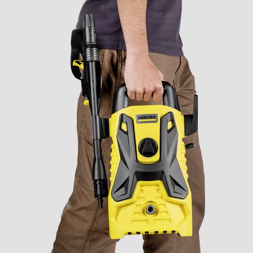 Lavadora de alta press�o 1500 libras com aplicador de detergente - Port�til  110V