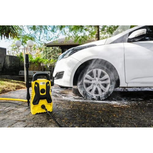 Lavadora de alta press�o 1500 libras com aplicador de detergente - Port�til  110V