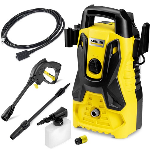 Lavadora de alta press�o 1500 libras com aplicador de detergente - Port�til  220V