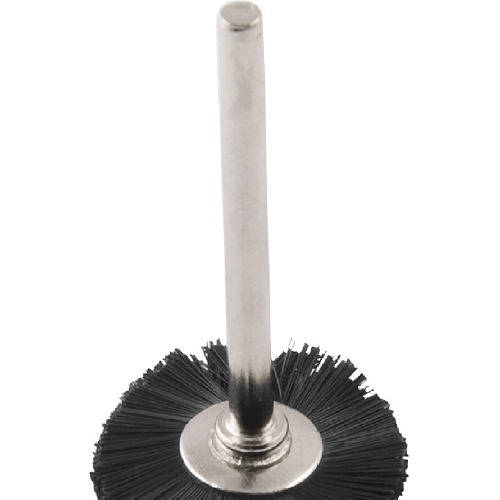 Escova de nylon circular com haste para microrret�fica