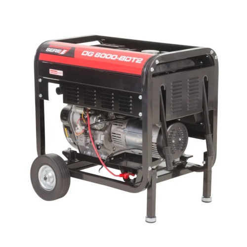 Gerador de energia 8,0 Kva a diesel partida el�trica trif�sico 220V DG - 8000-BDS/BDT