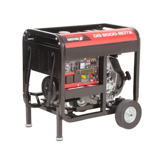 Gerador de energia 8,0 Kva a diesel partida el�trica trif�sico 220V DG - 8000-BDS/BDT