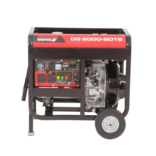 Gerador de energia 8,0 Kva a diesel partida el�trica trif�sico 220V DG - 8000-BDS/BDT