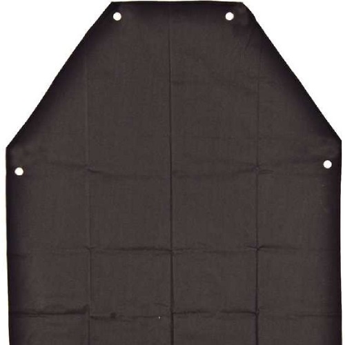 Avental de PVC com forro 70 x 120 cm preto