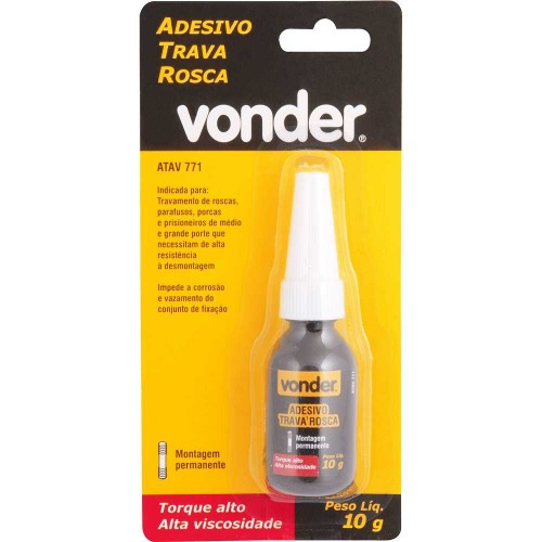 Adesivo trava rosca 10 g - ATAV 771