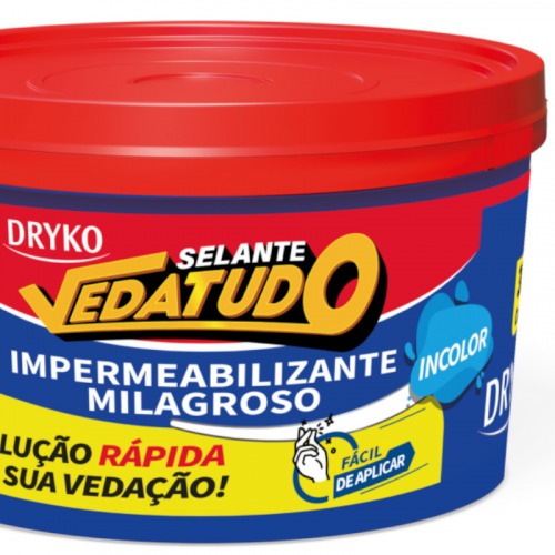 Impermeabilizante l�quido resina acr�lica 300g incolor - Milagroso
